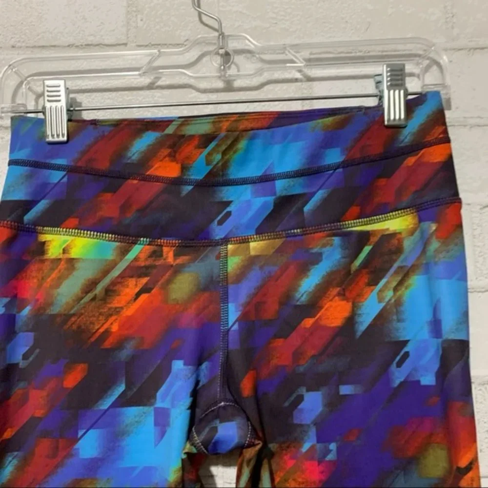 ATHLETA colorburst sonar leggings size Small - Picture 4 of 10